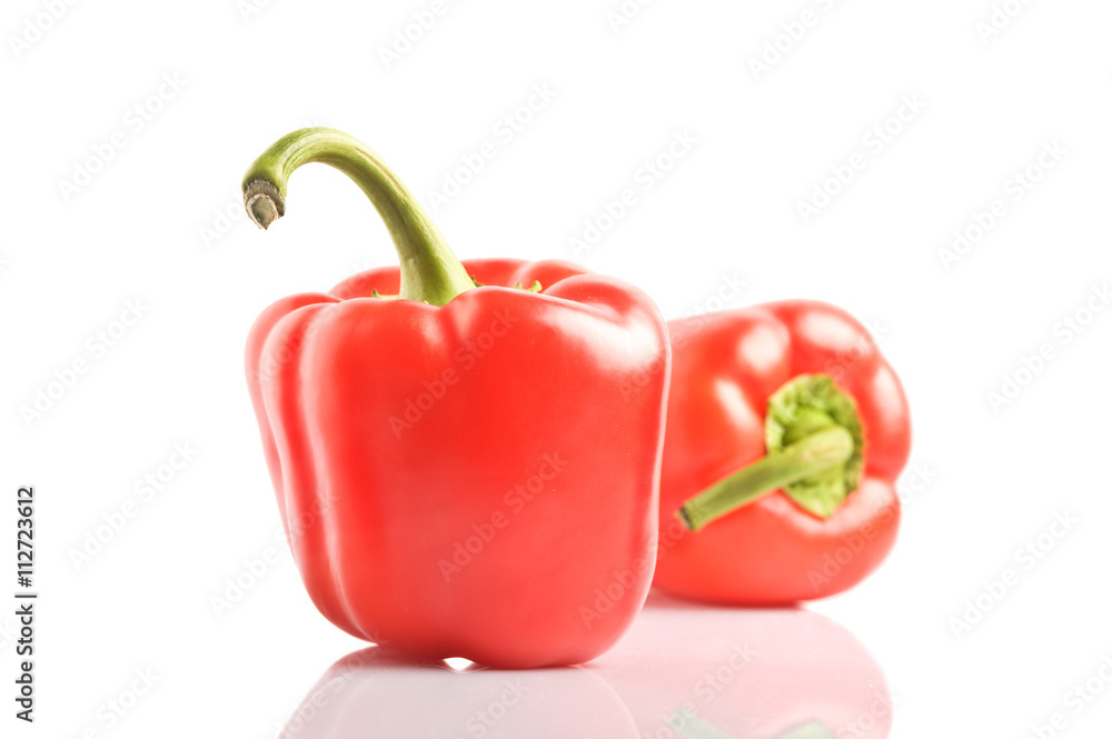isolated bell pepper paprika isolated bell pepper paprika