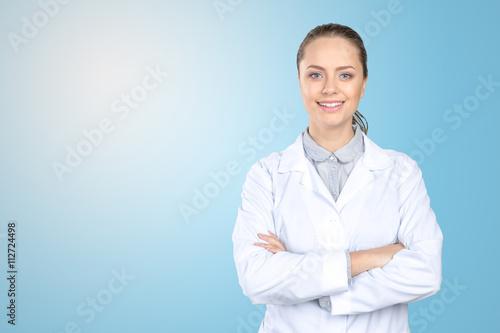 Smiling female doctor © fotofabrika
