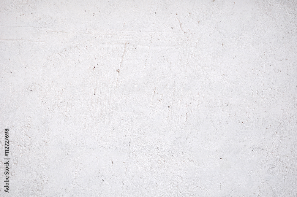 Fototapeta premium Background With White Plaster Wall With Uneven Surface