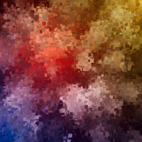 Pixel background. Pixelate Effect. Geometric background with squares. Vector illustration
