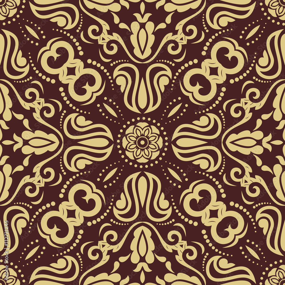 Seamless Oriental Vector Background Seamless Oriental Vector Background