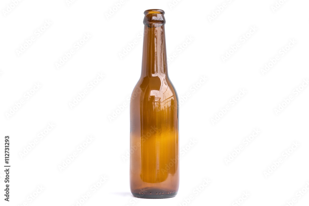 Glass bottles for beer, alcohol or other beverage industry isolated on white background. Glass bottles for beer, alcohol or other beverage industry isolated on white background.