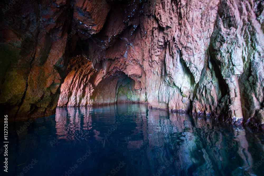 Grotte bei Capo Rosso, Korsika