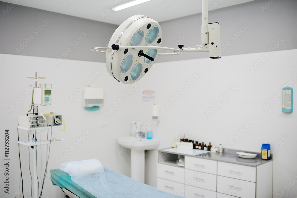 operating room in the surgical clinic operating room in the surgical clinic