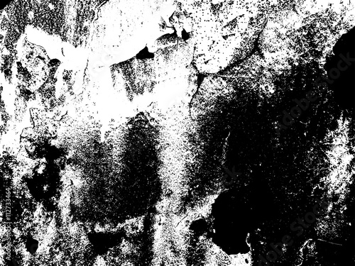 Dark grunge texture overlay. Vector background
