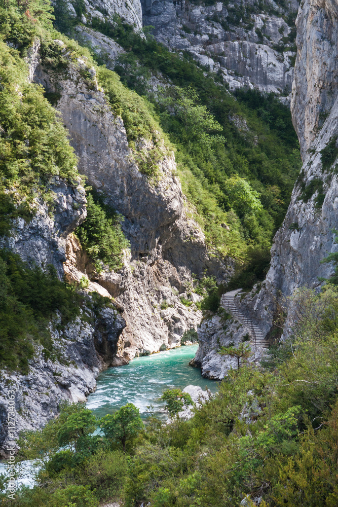 Obraz premium Magnificent view to Verdon Gorge, Provence, France