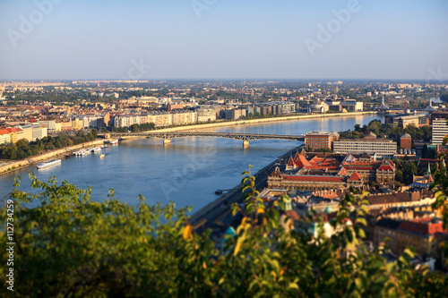 View of the Danube in Budapest