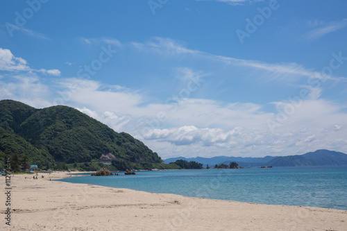福井県若狭湾の水晶浜