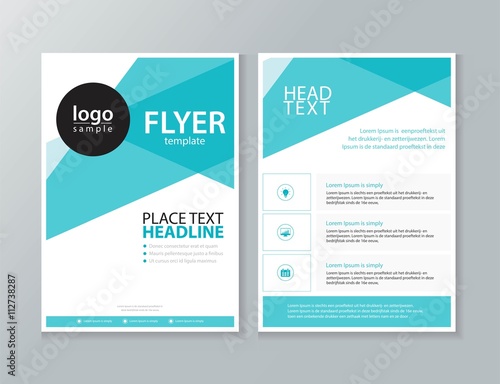 business brochure, flyer ,report Layout design template, and cover design