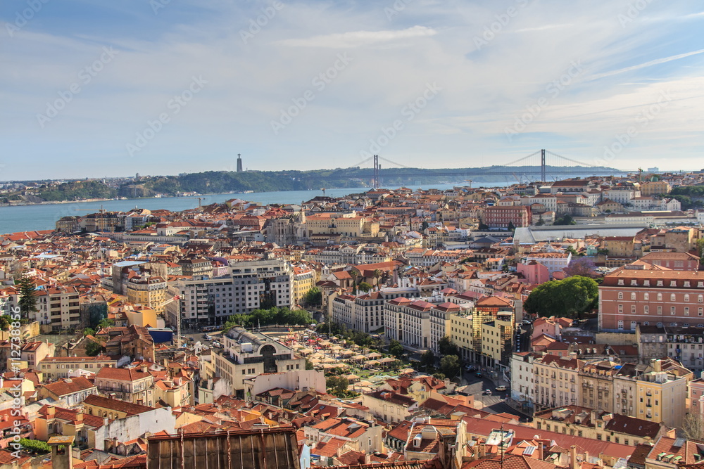 Lisboa Historical City Panorama, Portugal
