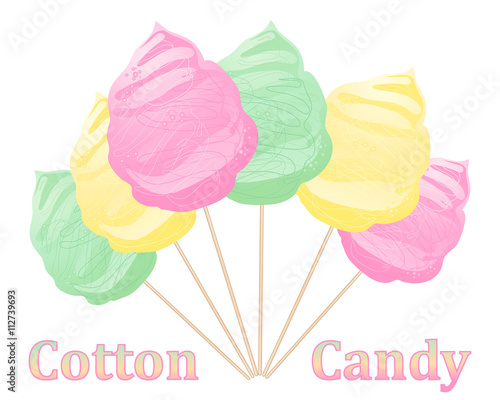 cotton candy advert