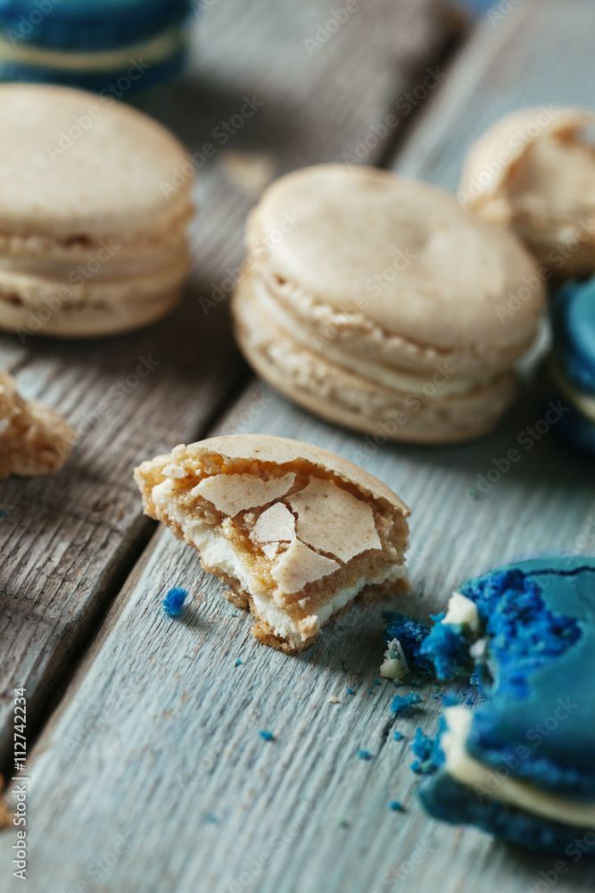 Fototapeta premium Colorful Macaroons