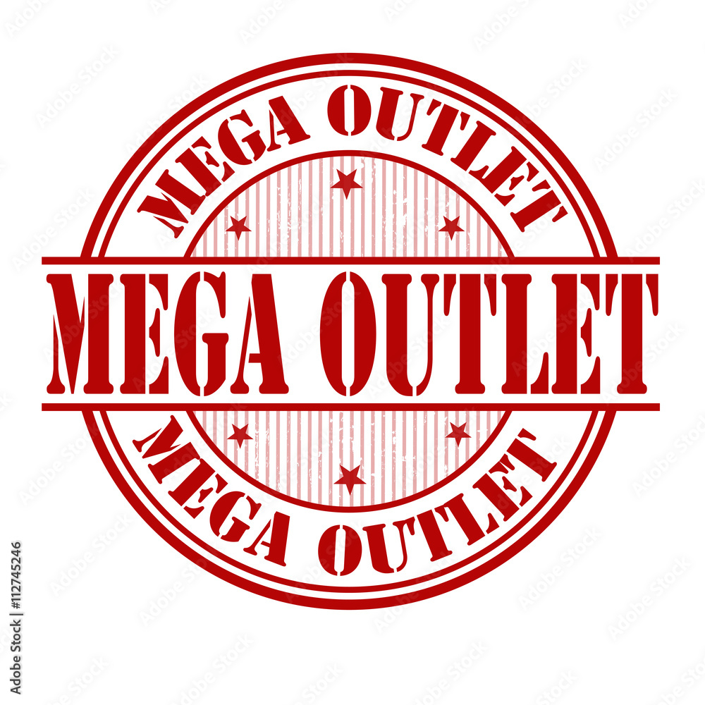 Mega outlet stamp