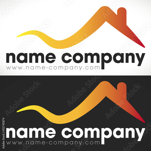 logo peintre peinture maison décorateur 