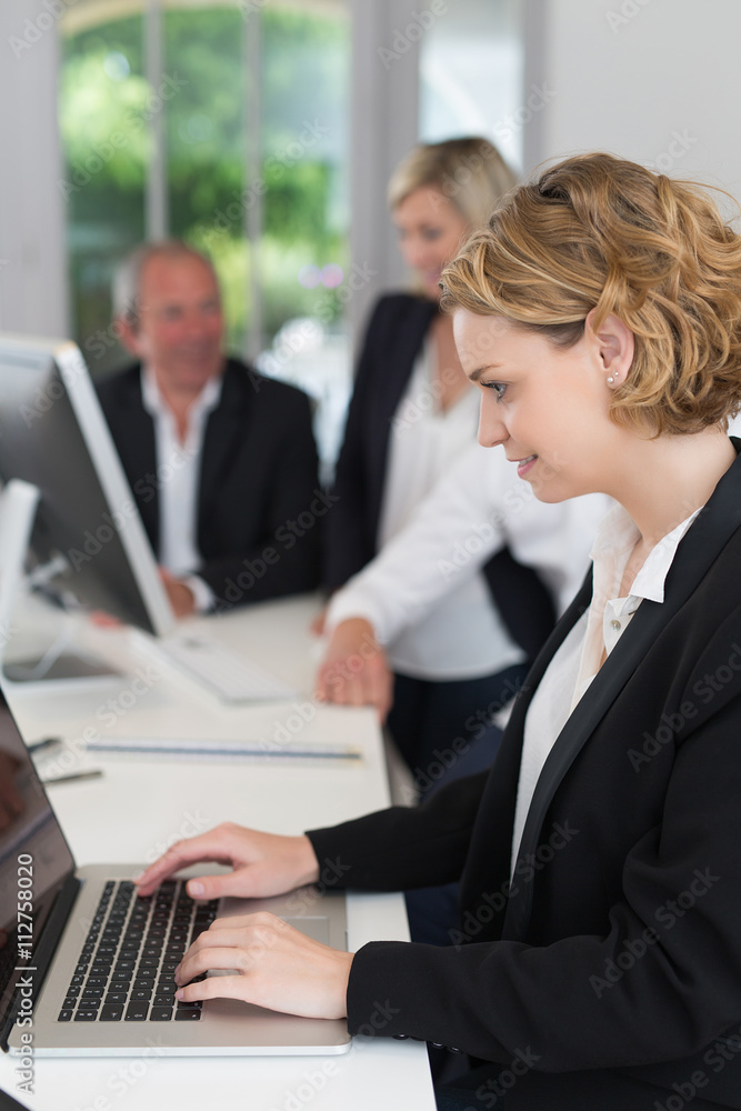 business team working together business team working together