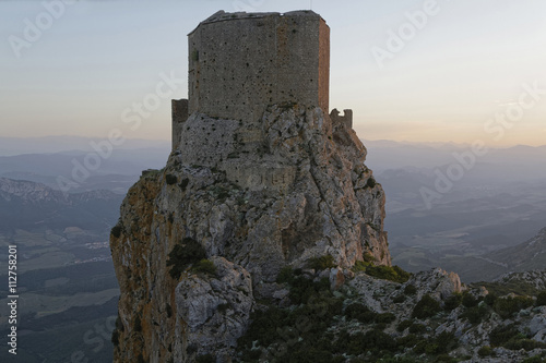Φωτογραφία Ruines de Queribus au couchant