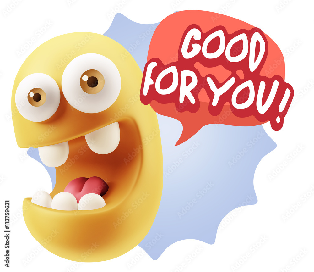 3d Rendering Smile Character Emoticon Expression saying Good For 3d Rendering Smile Character Emoticon Expression saying Good For