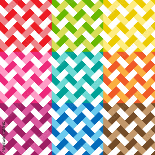 Vector seamless pattern. Modern stylish texture.