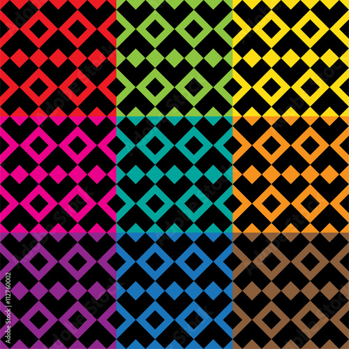 Vector seamless pattern. Modern stylish texture.