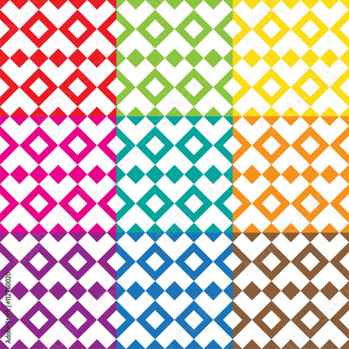 Vector seamless pattern. Modern stylish texture.