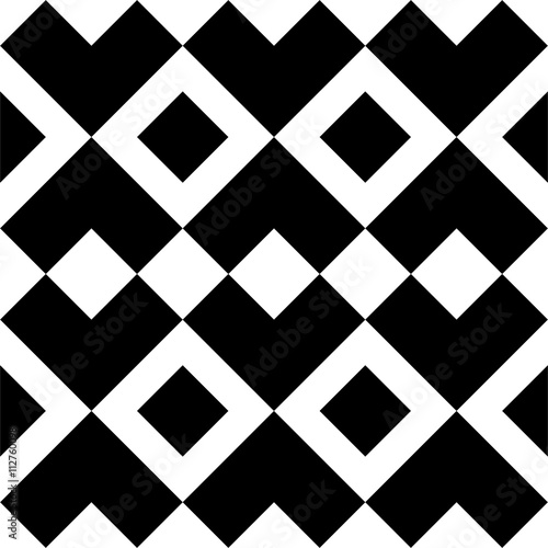 Vector seamless pattern. Mo...