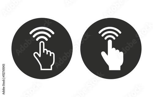 Touch - vector icon