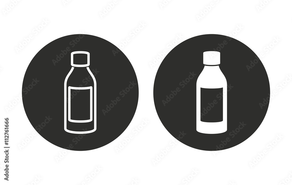 Medicine bottle - vector icon Medicine bottle - vector icon