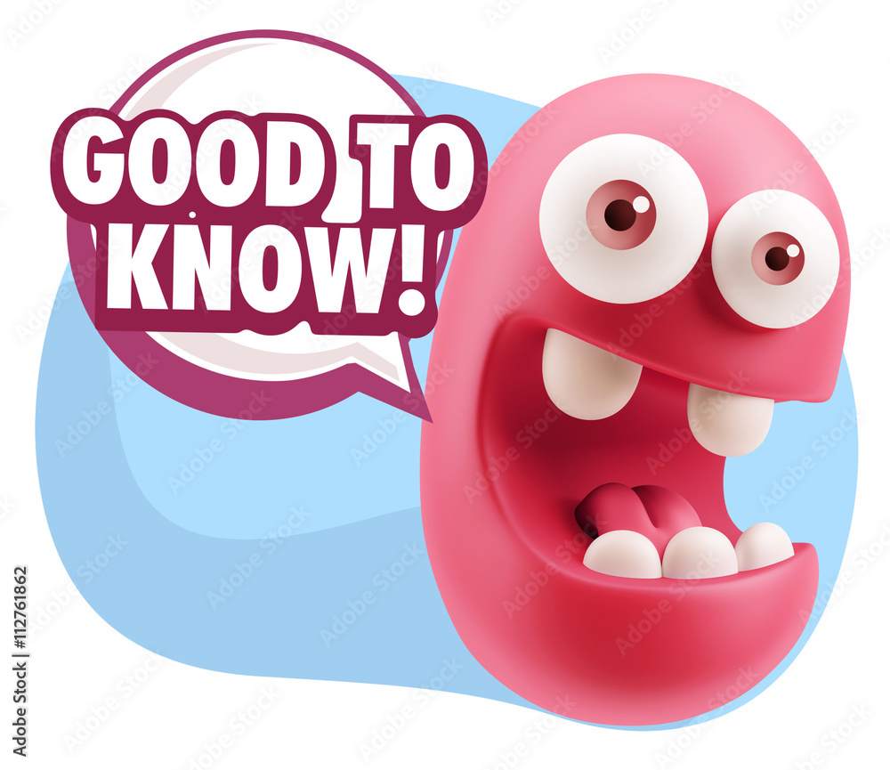 3d Illustration Laughing Character Emoji Expression saying Good 3d Illustration Laughing Character Emoji Expression saying Good