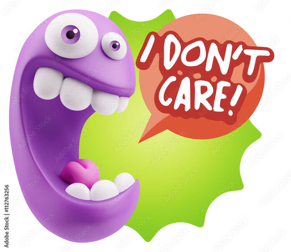 3d Illustration Laughing Character Emoji Expression saying I Don 3d Illustration Laughing Character Emoji Expression saying I Don