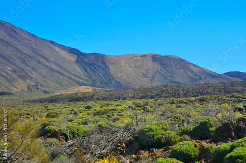 View of mountains, Tenerife, Canary islands, Spain