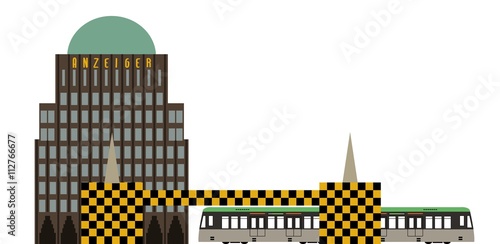 Hannover Steintor Haltestelle // Vektor