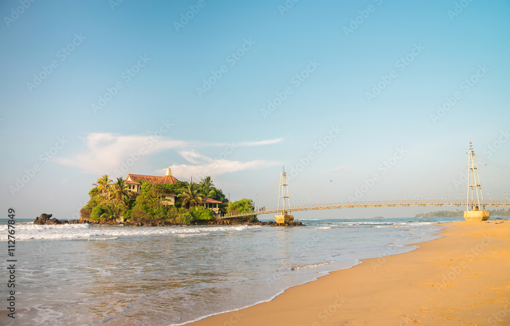 Nature of Asia. Matara morning, Sri Lanka. 