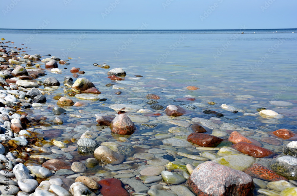Obraz premium Steinstrand auf Gotland