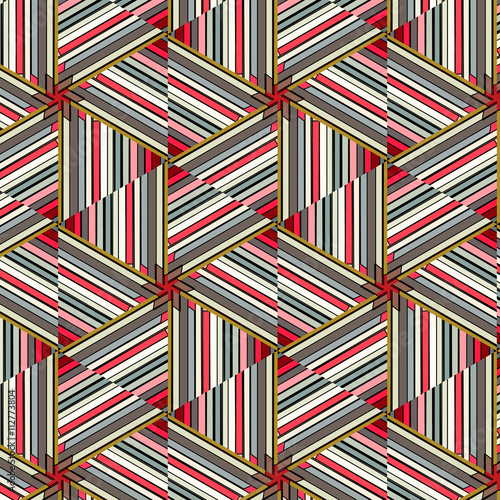 Sewing, mosaics of bright colors in the style Spain.