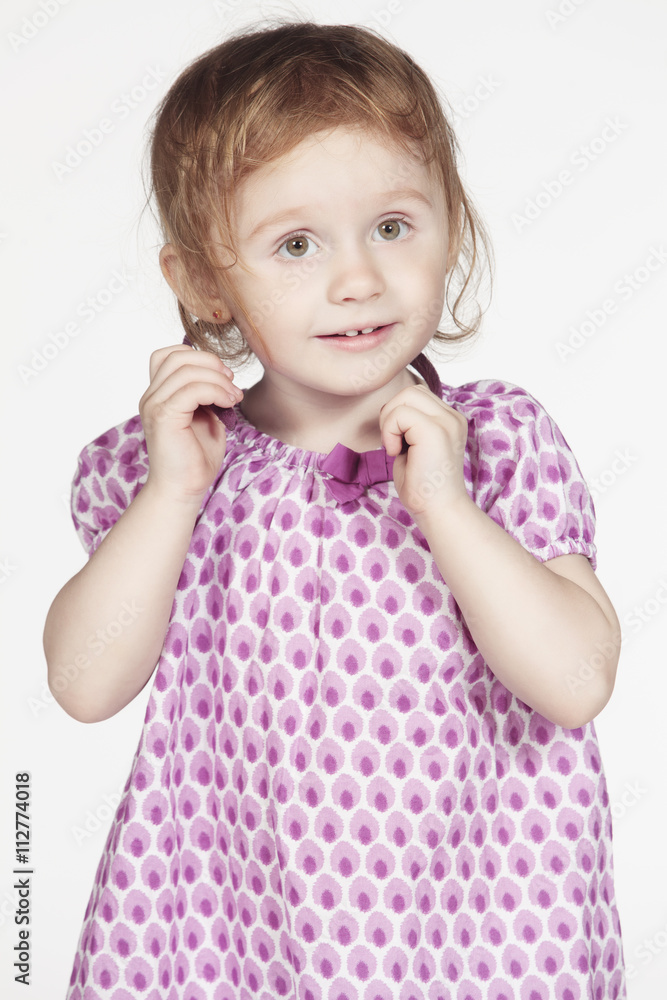 Cute little girl Cute little girl