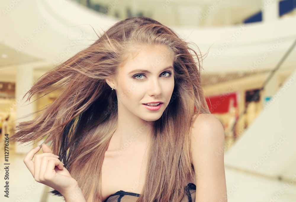 Fototapeta premium Human Hair.