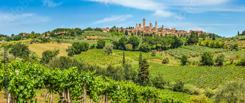 Historic town of San Gimignano, Tuscany, Italy