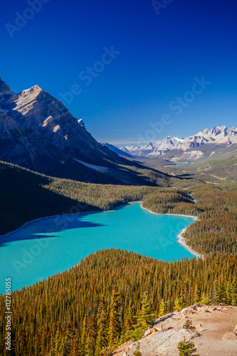 Peyto Lake, Banff National Park, Rocky Mountains, Alberta, Canada