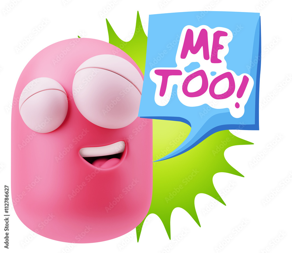 3d Illustration Laughing Character Emoji Expression saying Me To 3d Illustration Laughing Character Emoji Expression saying Me To