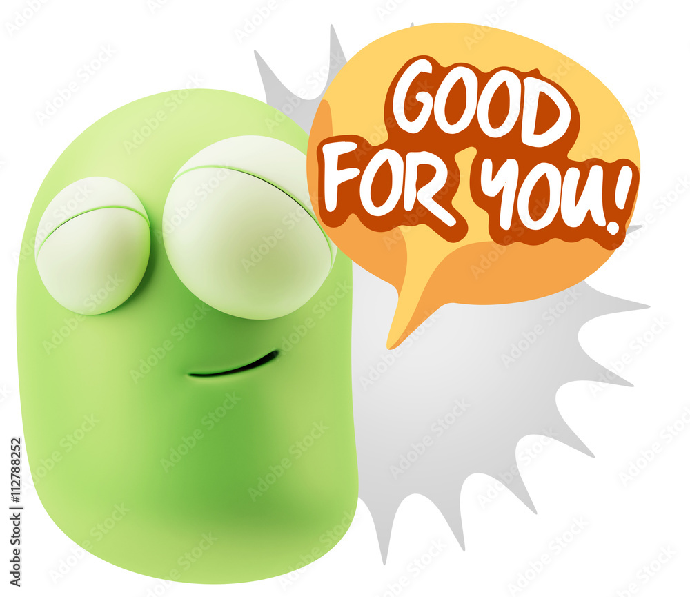 3d Rendering Smile Character Emoticon Expression saying Good For 3d Rendering Smile Character Emoticon Expression saying Good For