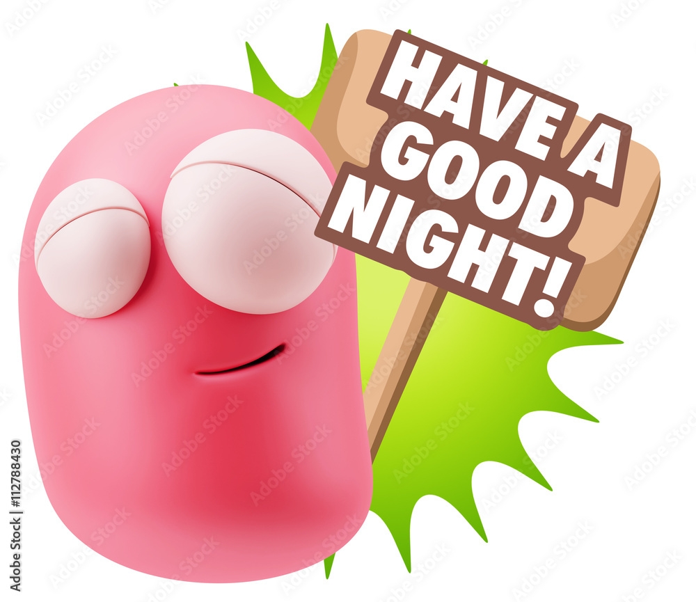 3d Illustration Laughing Character Emoji Expression saying Have 3d Illustration Laughing Character Emoji Expression saying Have