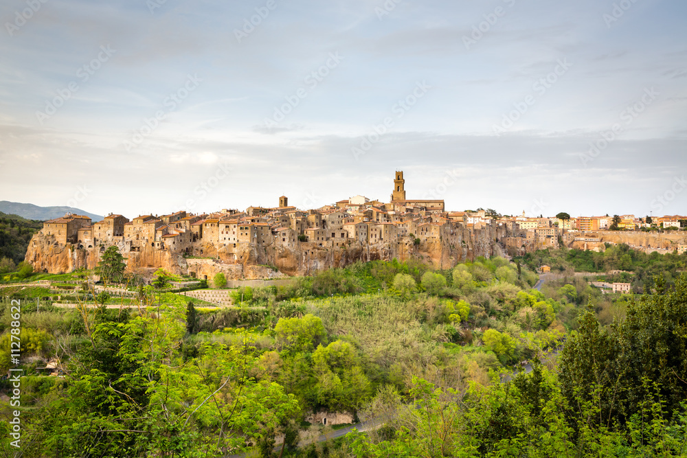 Pitigliano - famous medieval town, Tuscany, Italy