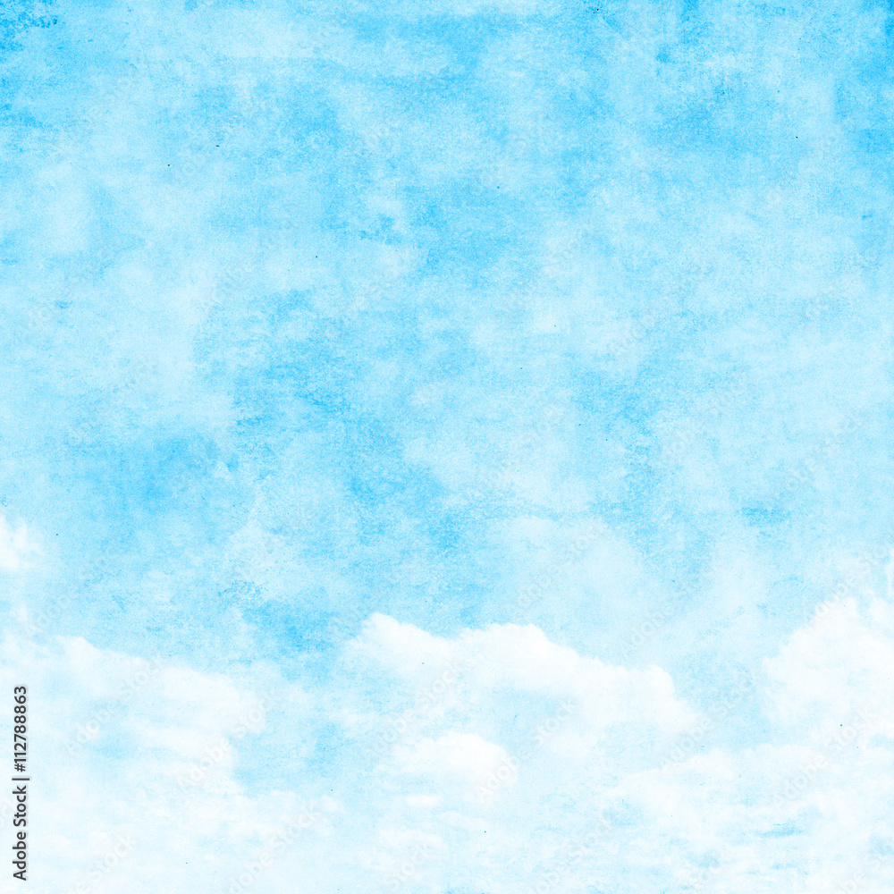 Blue sky in grunge style. Blue sky in grunge style.