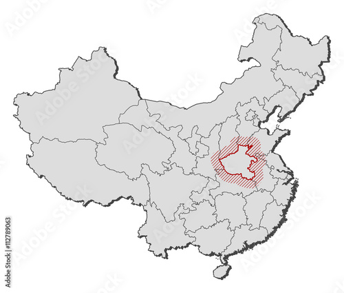 Map - China, Henan