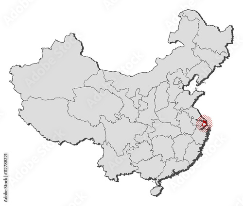 Map - China, Shanghai