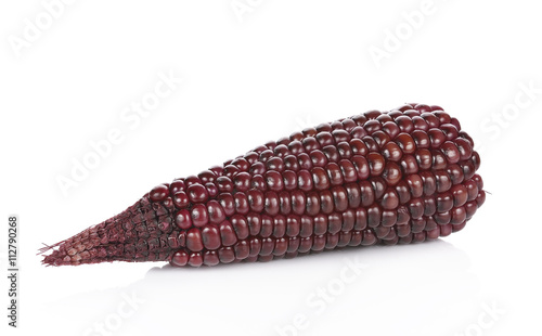 purple corn isolated on white background © watkung