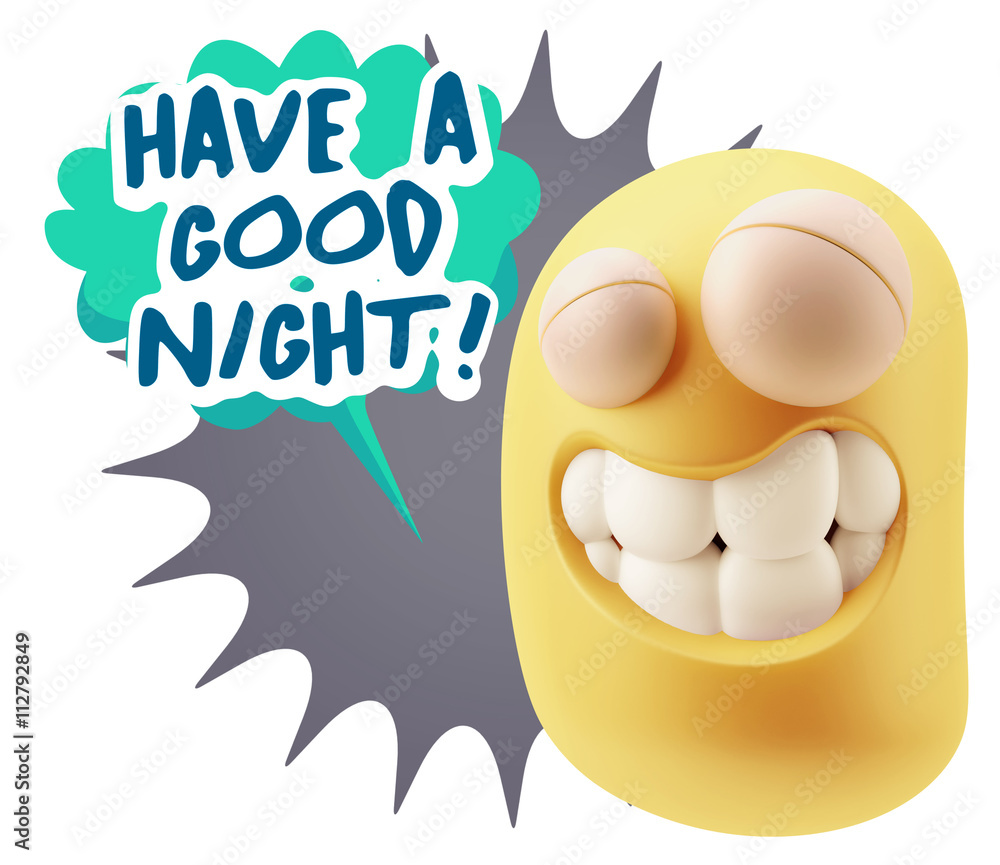 3d Illustration Laughing Character Emoji Expression saying Have 3d Illustration Laughing Character Emoji Expression saying Have