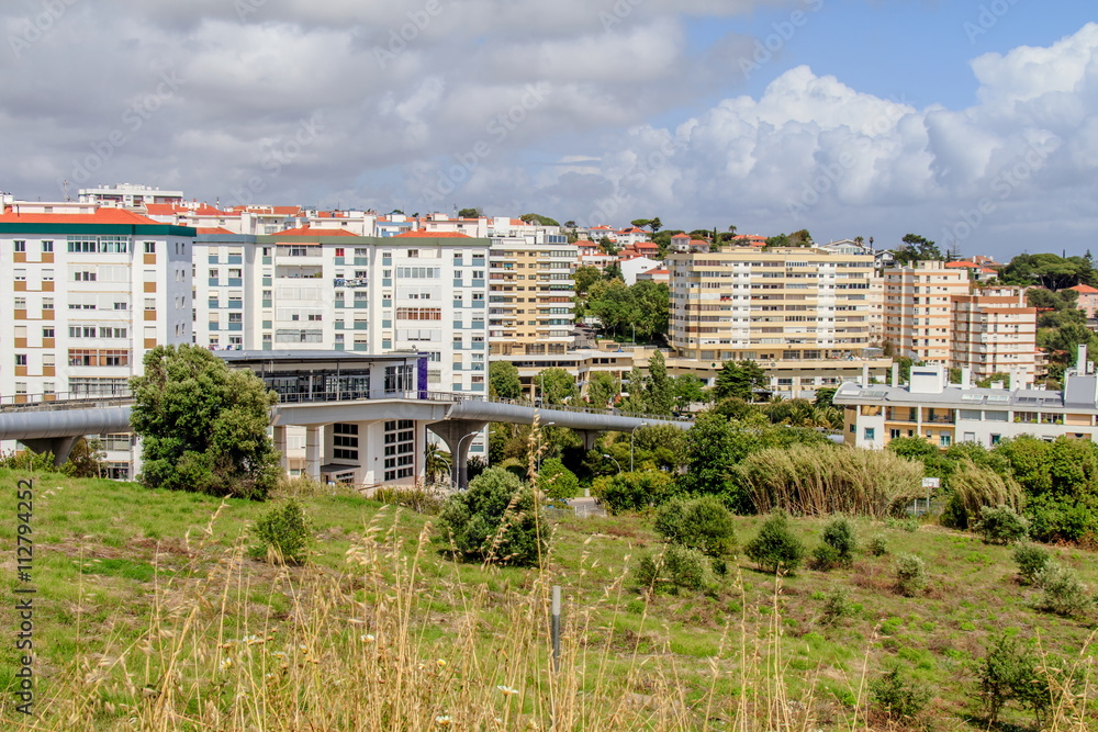 Vista Panoramica de Paço de Arcos em Oeiras