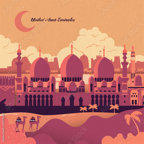 Beautiful UAE scenery