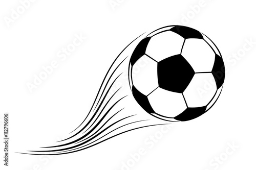 soccer ball isolated on a white background